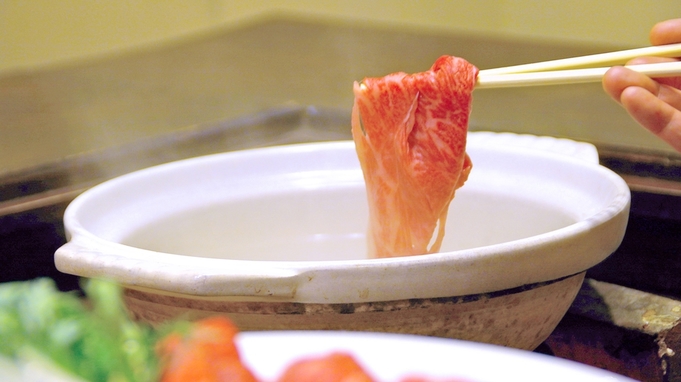 【選べるお鍋】飛騨牛のすき焼きorしゃぶしゃぶ★お鍋でほっこり♪